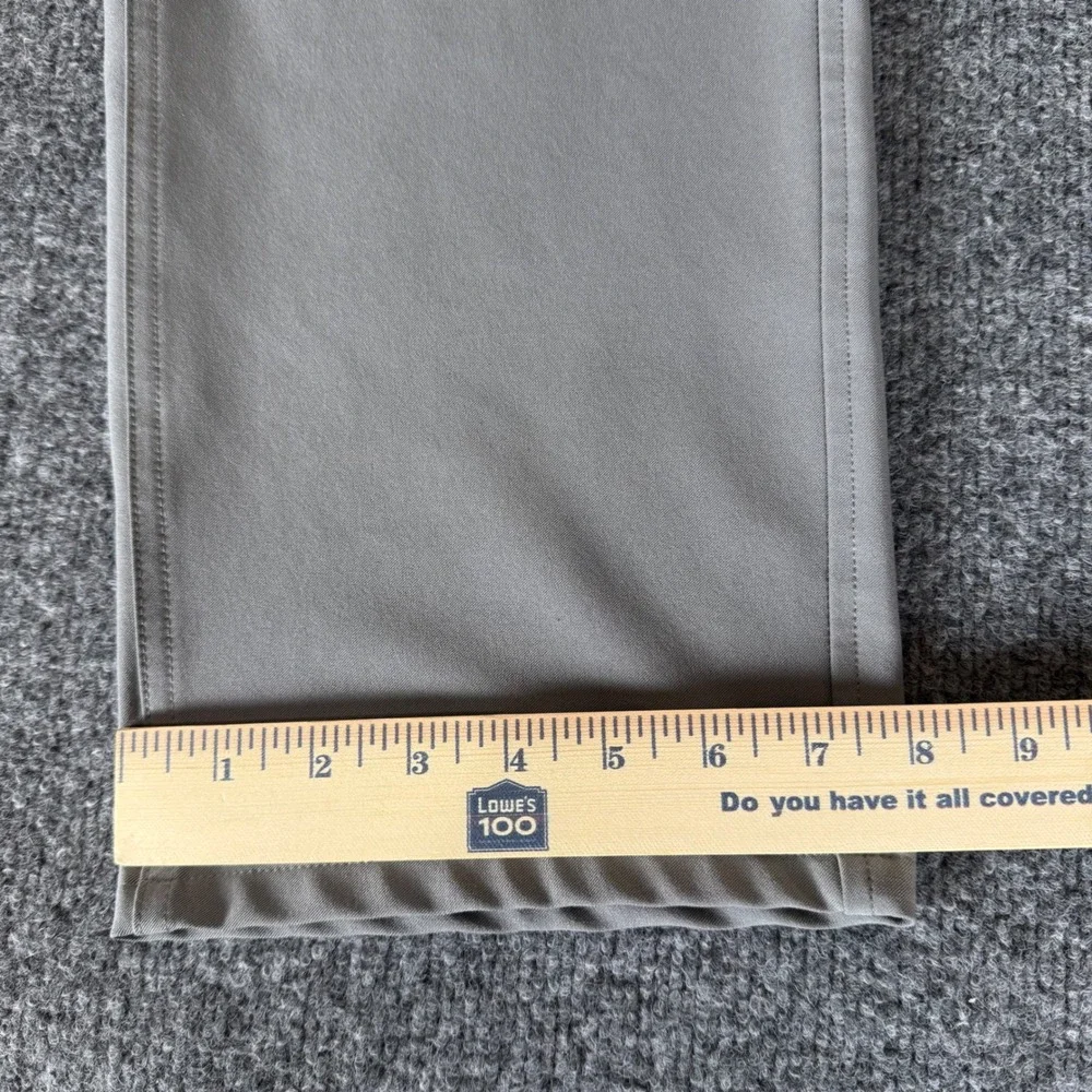 FootJoy Golf Pants Gray Mens 34x32 (Fits 35x30) Athletic Fit Performance Stretch
